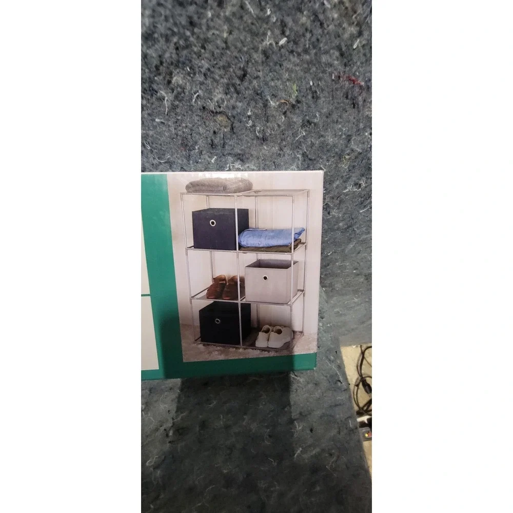 6-Cube Multi-Purpose‎ Storage Rack New in Box
